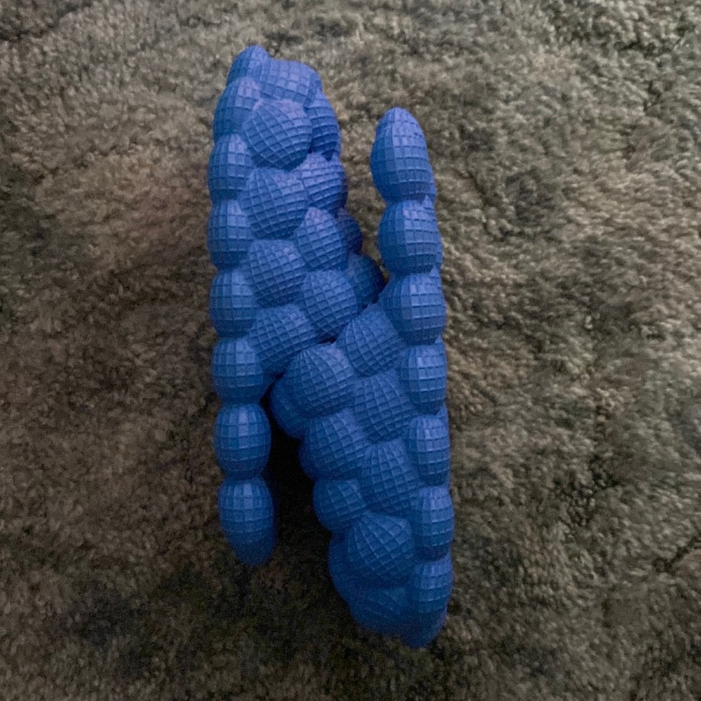 bubble slides , size 8.5-9 color royal blue